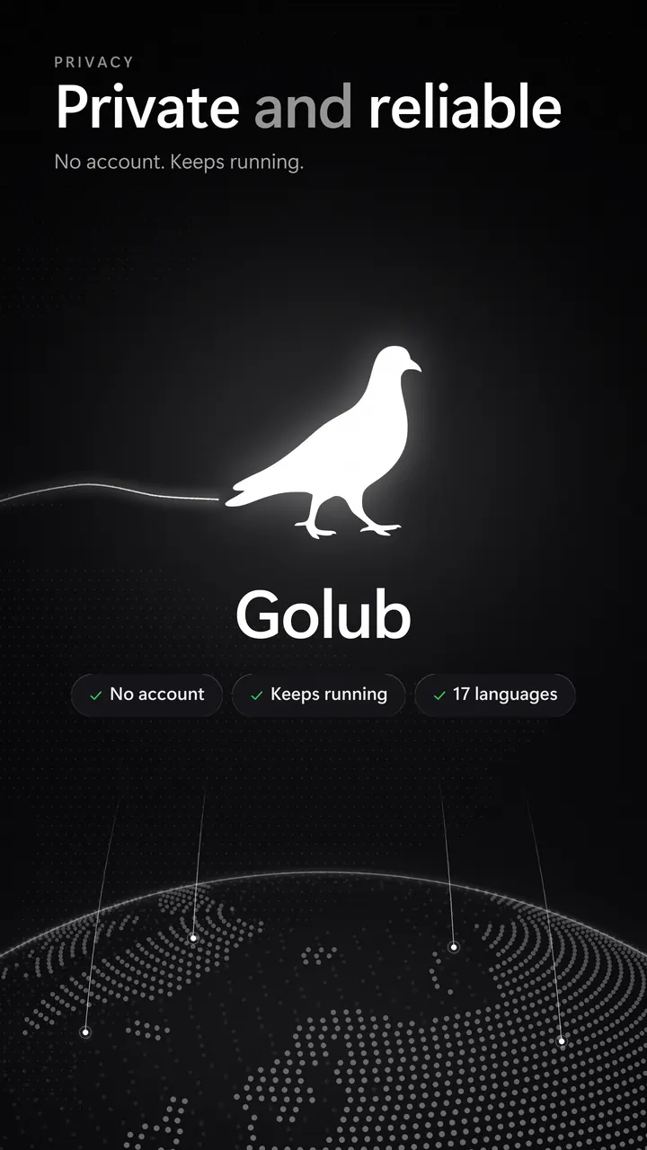No account needed; Golub alerts you if a simulation stops
