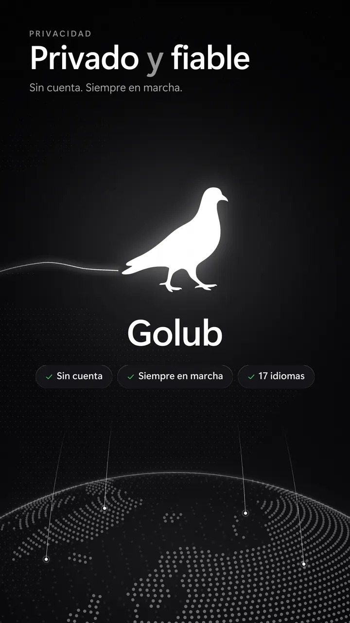 Sin cuenta; Golub te avisa si la simulación se detiene